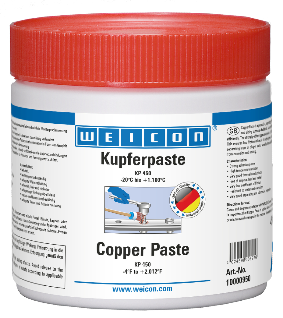 Copper Paste | copper-based lubricant and release agent paste | 10000950